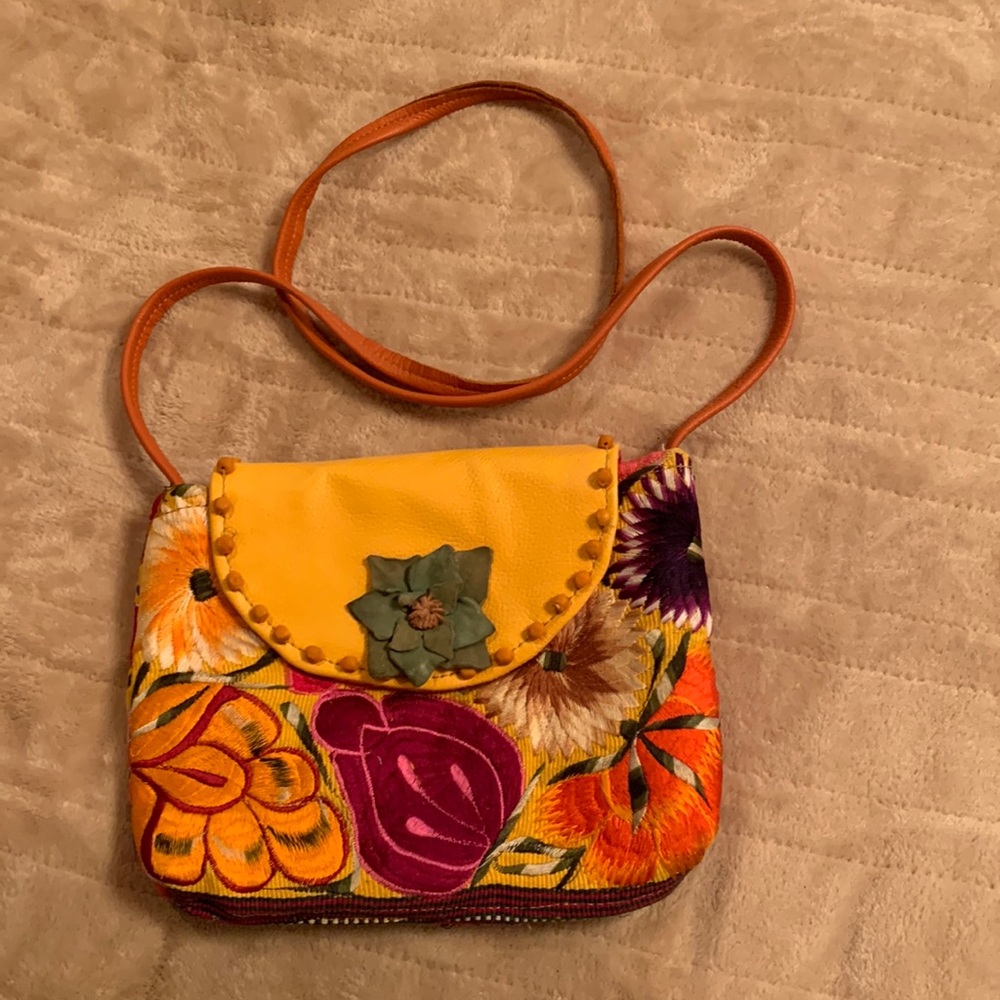 Flowered purse